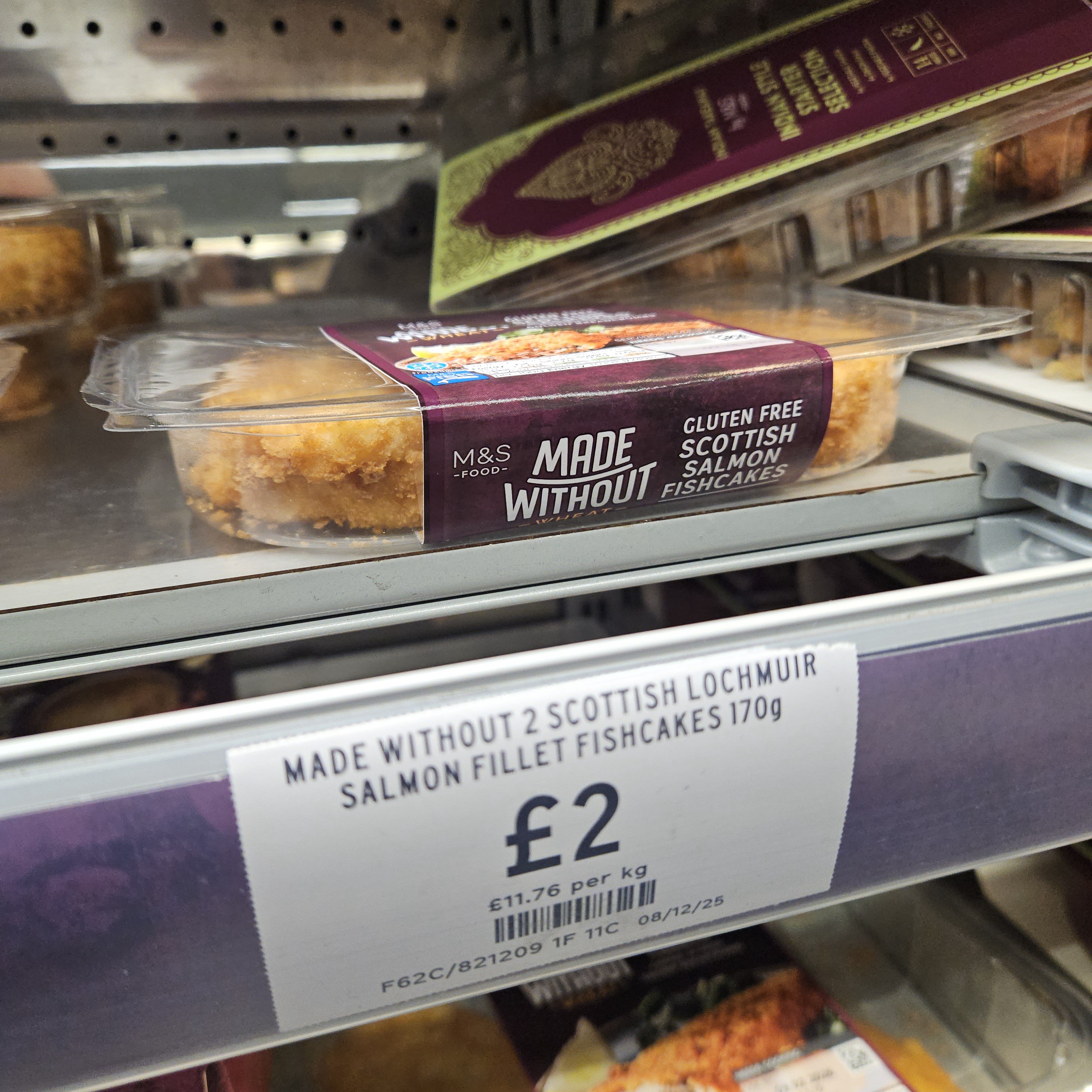 Dairy Free Gluten Free M&S Prescot