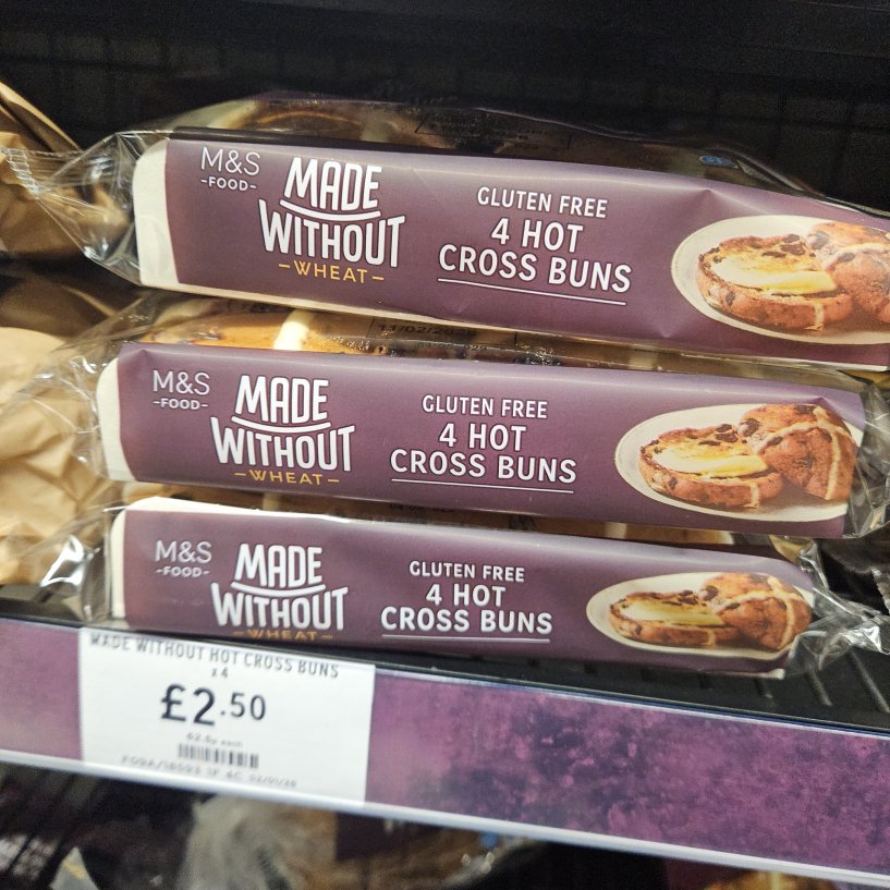 Dairy Free Gluten Free M&S Prescot